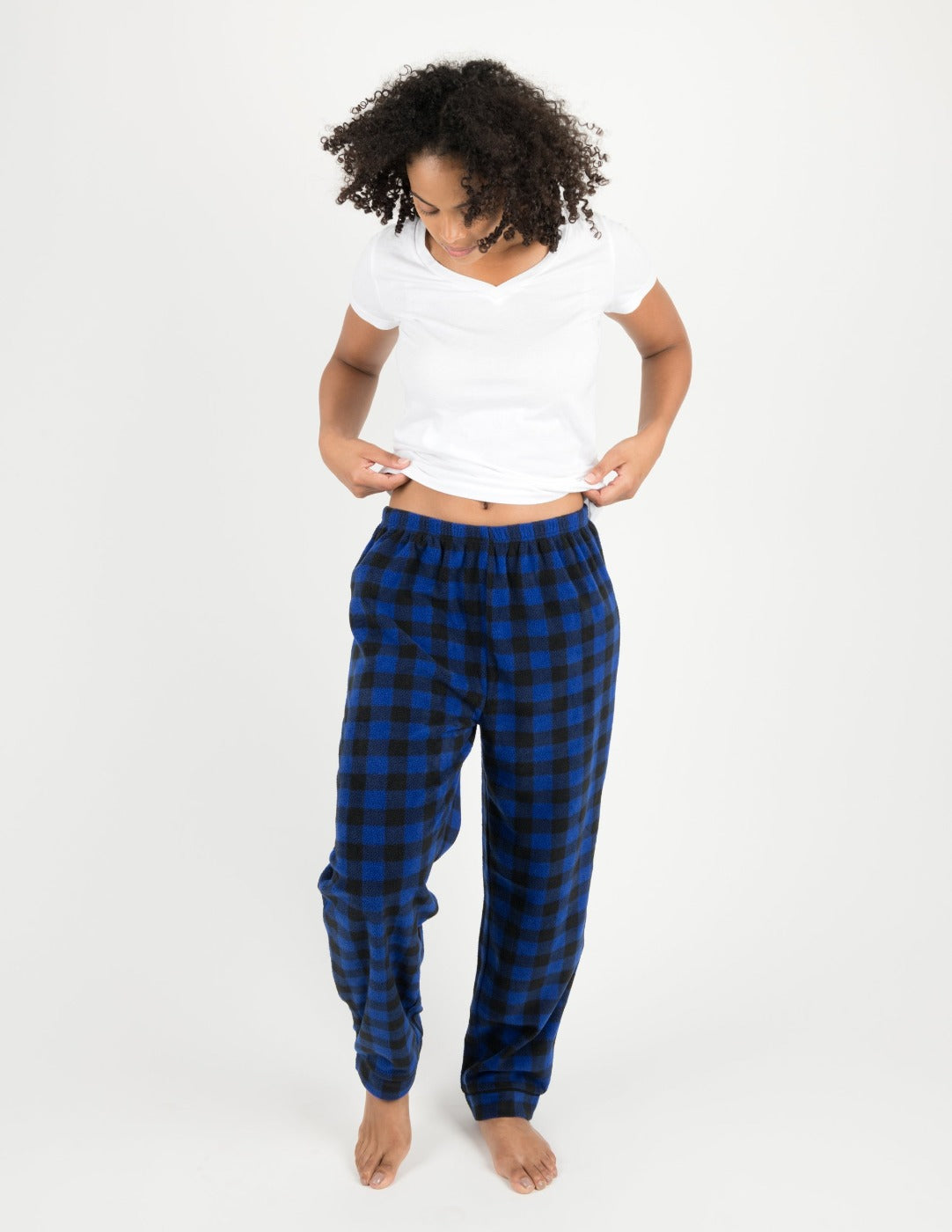 Black & Navy Plaid Matching Family Pajama Set - Concordia Style Boutique