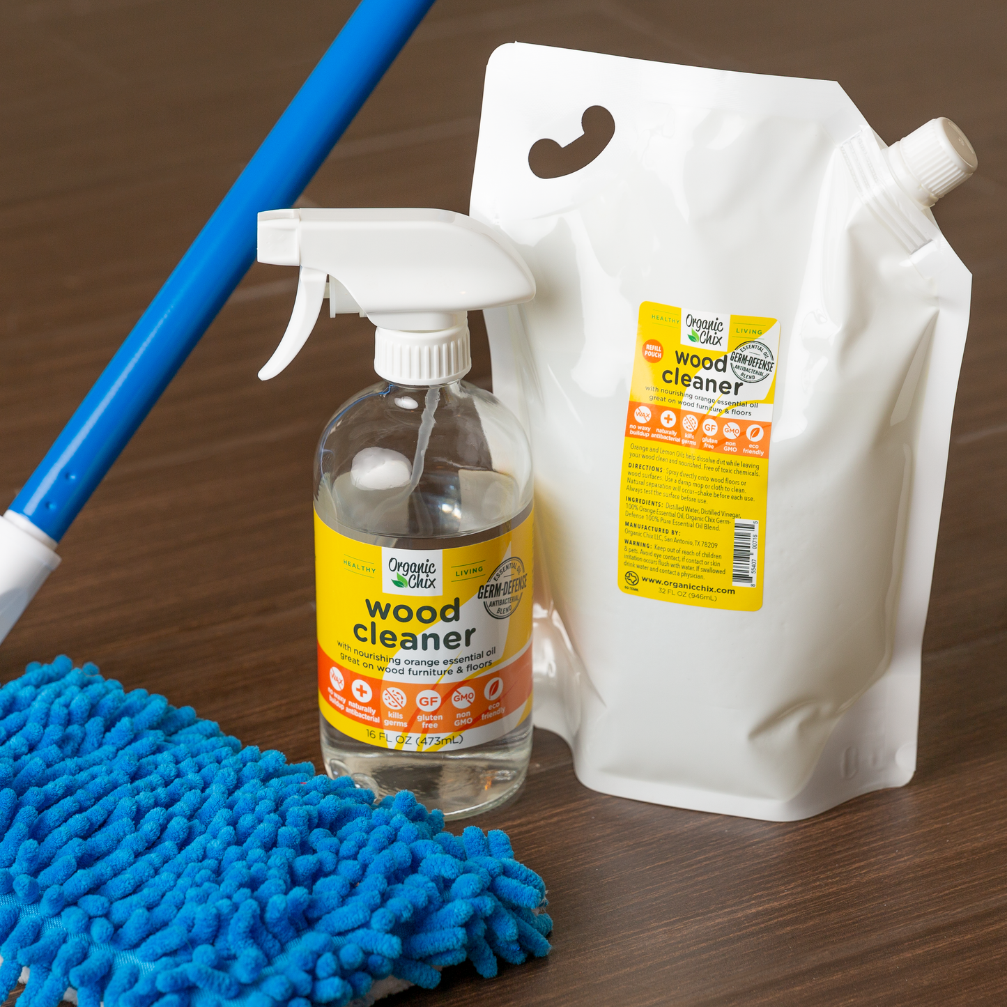 Wood Floor and Surface Cleaner + Refill Options - Concordia Style Boutique