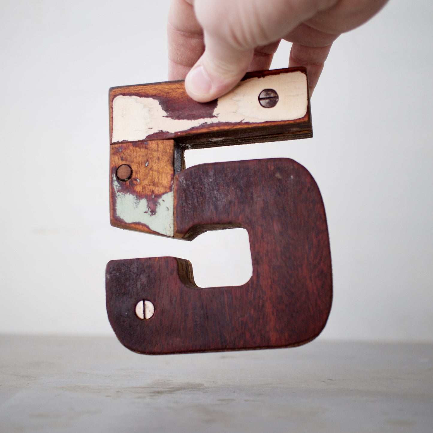 Handmade Wooden Numbers