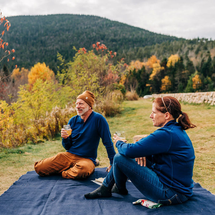 M33 - Lodge Twin Blanket White Mountain Woolen - Concordia Style Boutique