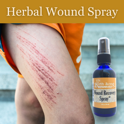 Herbal Wound Spray for First Aid - Concordia Style Boutique