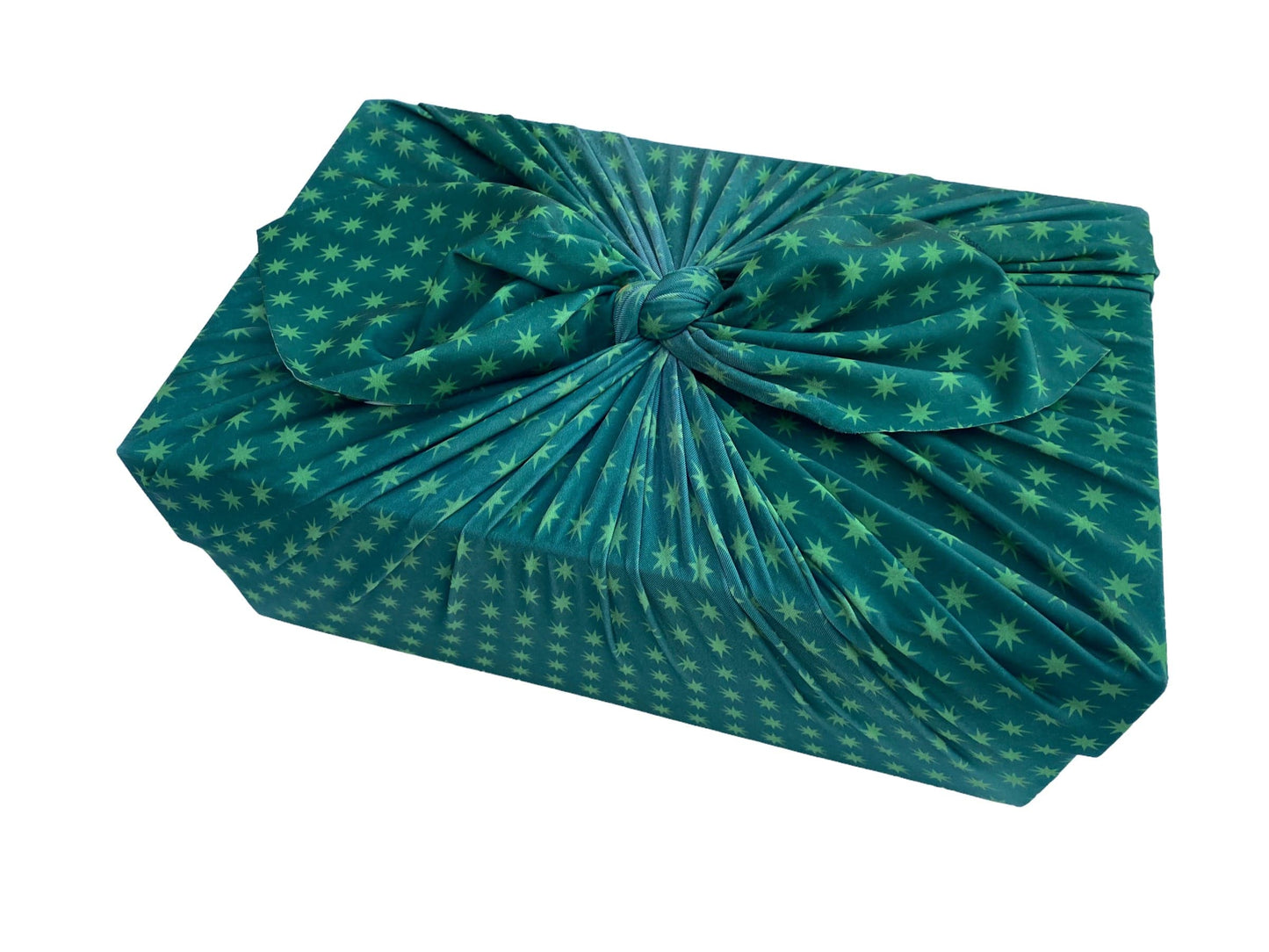 Large Reusable Cloth Furoshiki Gift Wrap | Christmas Trees & Stars