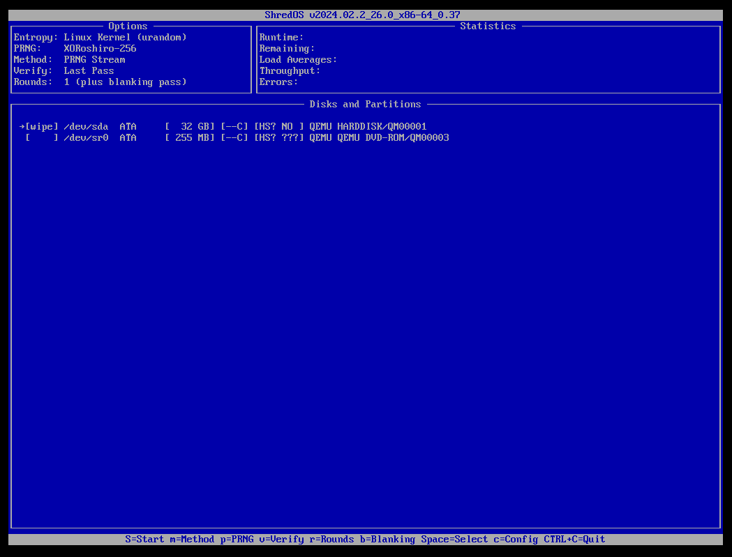 HDD Hard Drive Eraser Bootable Live USB
