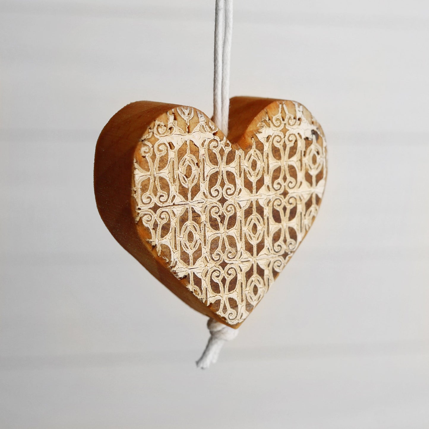 Engraved Heart Ornaments