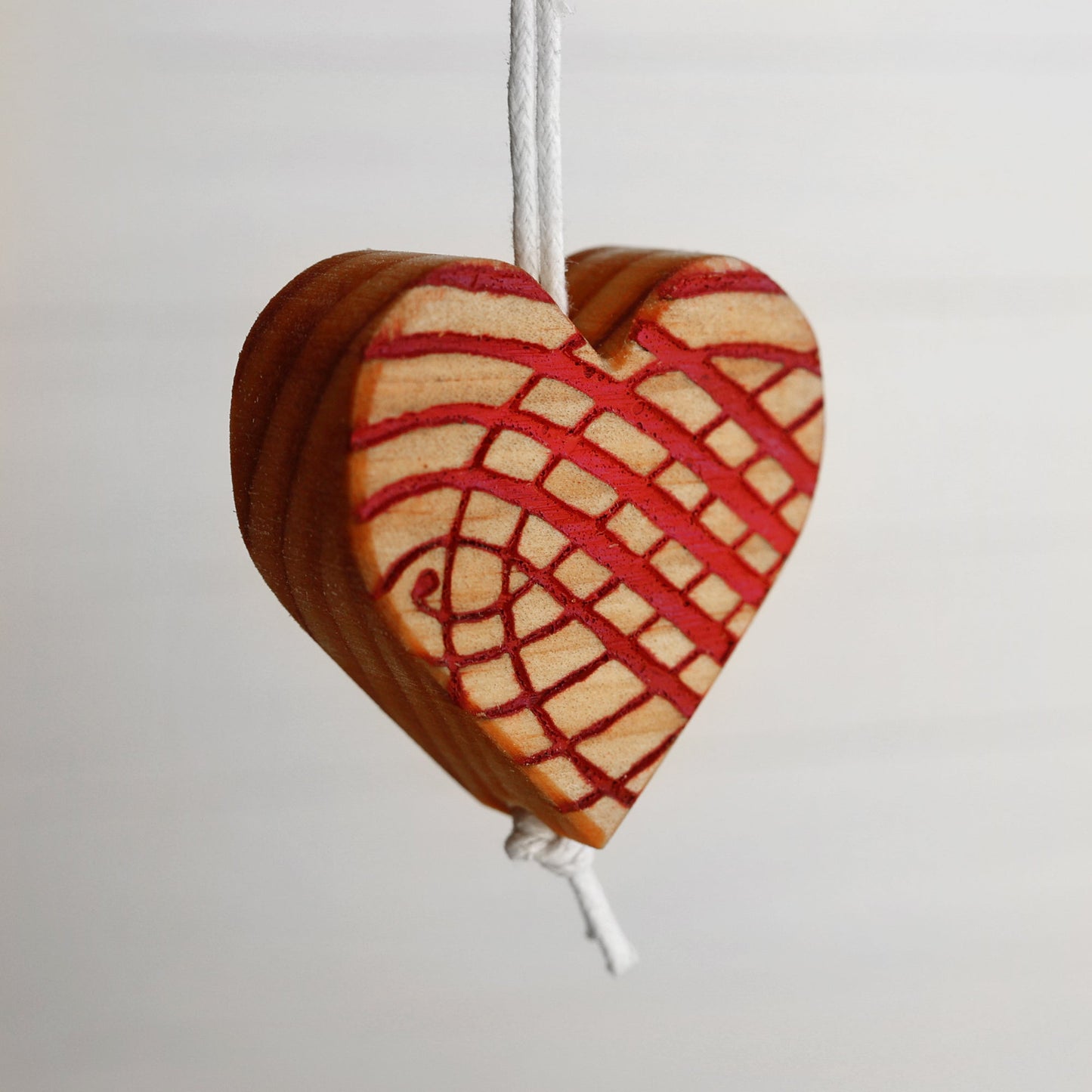 Engraved Heart Ornaments