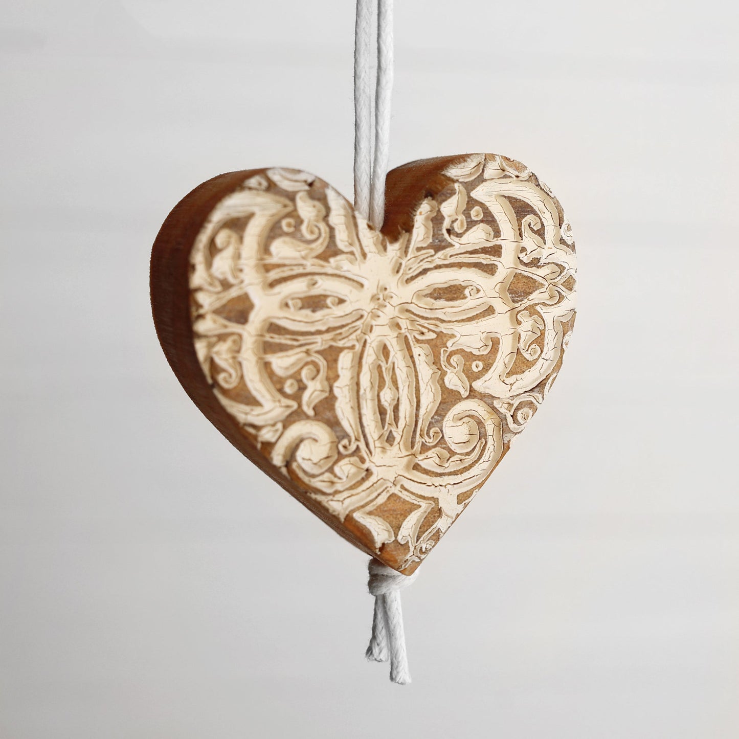 Engraved Heart Ornaments