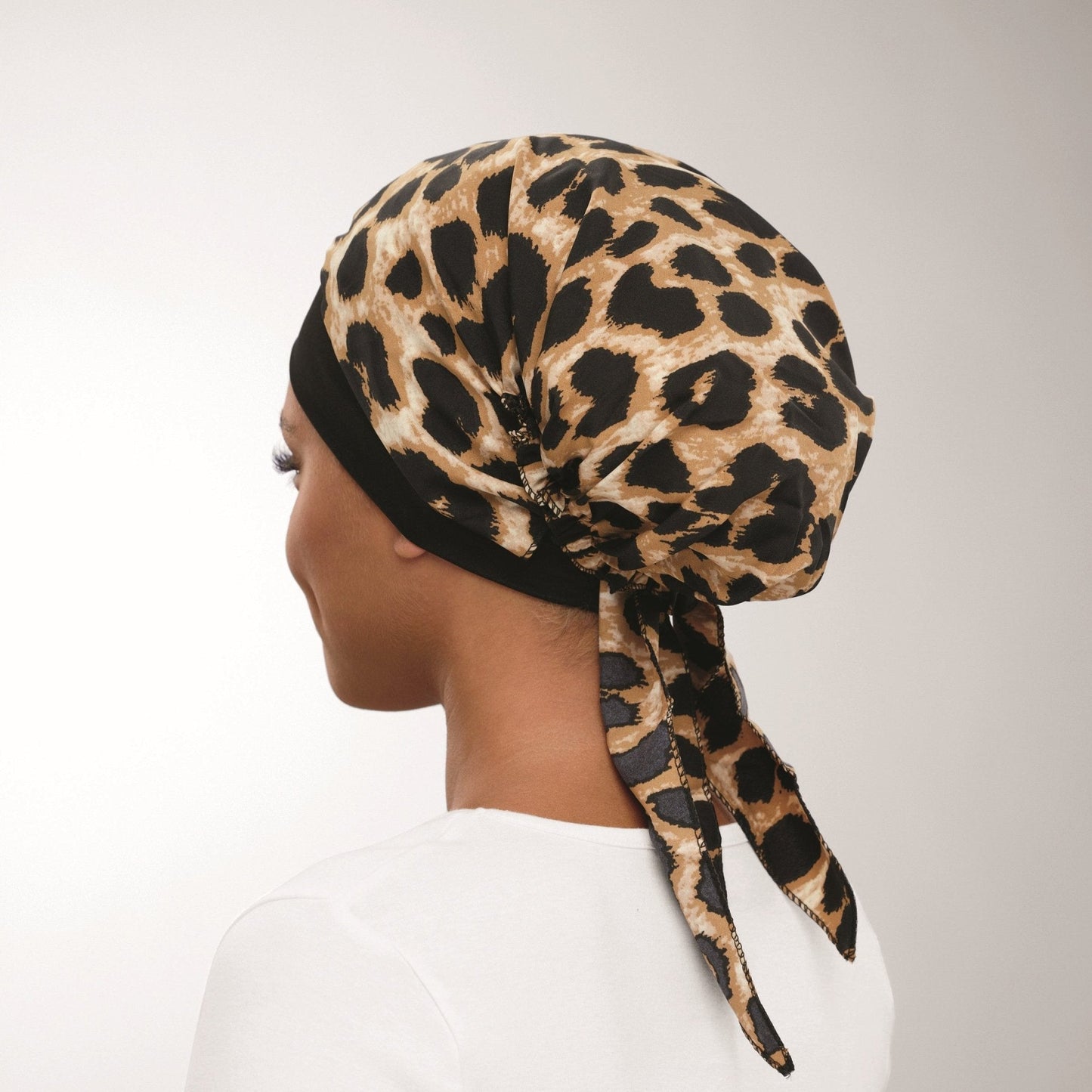 Animal-Print Headscarf