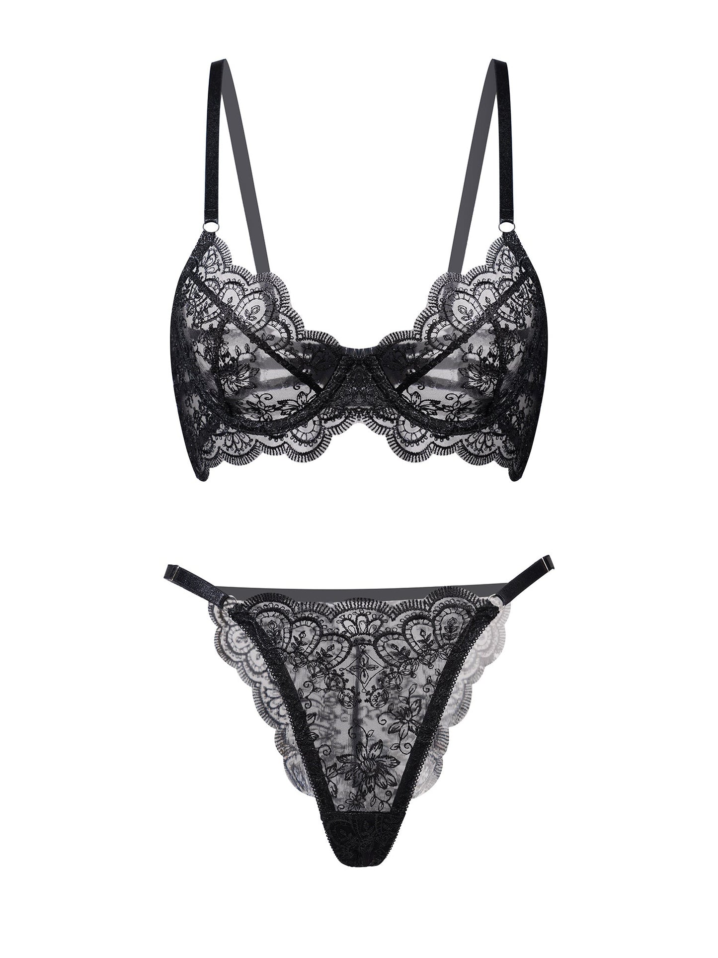 Exquisite Lace Lingerie Set - Concordia Style Boutique