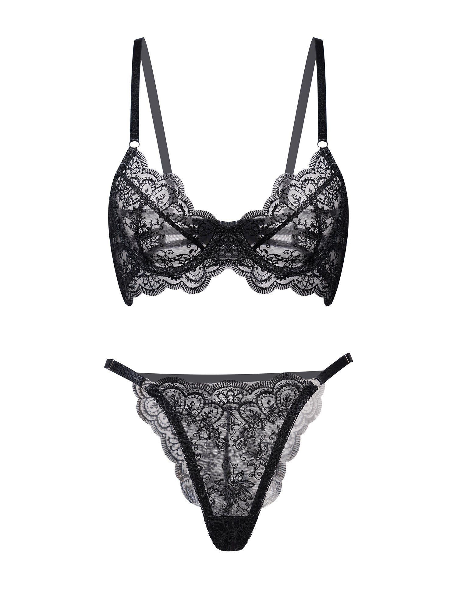 Exquisite Lace Lingerie Set - Concordia Style Boutique