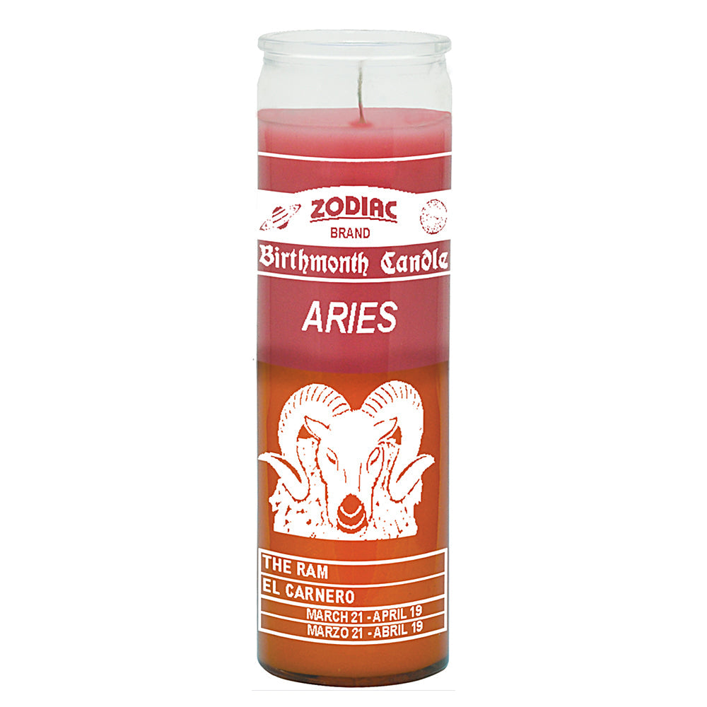 Zodiac Aries 7 Day Candle - Concordia Style Boutique