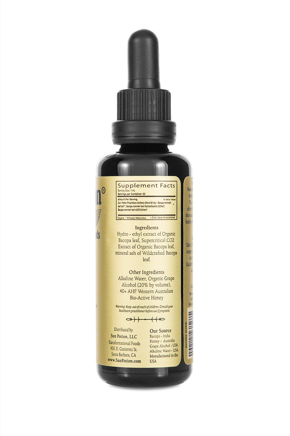 Bacopa Transcendent Elixir - Concordia Style Boutique