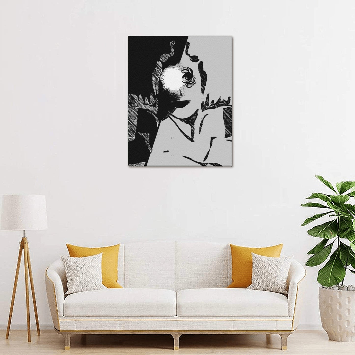 Frame Canvas Print 16"x20" (Made in USA) - "I See You" - Premium Frame Canvas Print from Concordia Style Boutique - Just $48.82! Shop now at Concordia Style Boutique