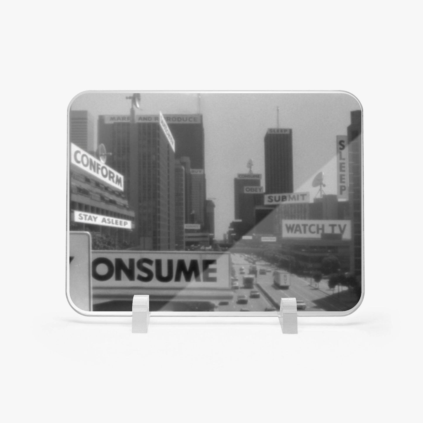 Acrylic Plaque with Stand - Concordia Style Boutique