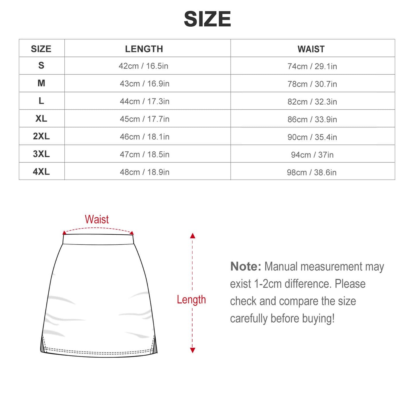 Skort - Anti-Emptied A-Line Skirt with Pocket - Concordia Style Boutique