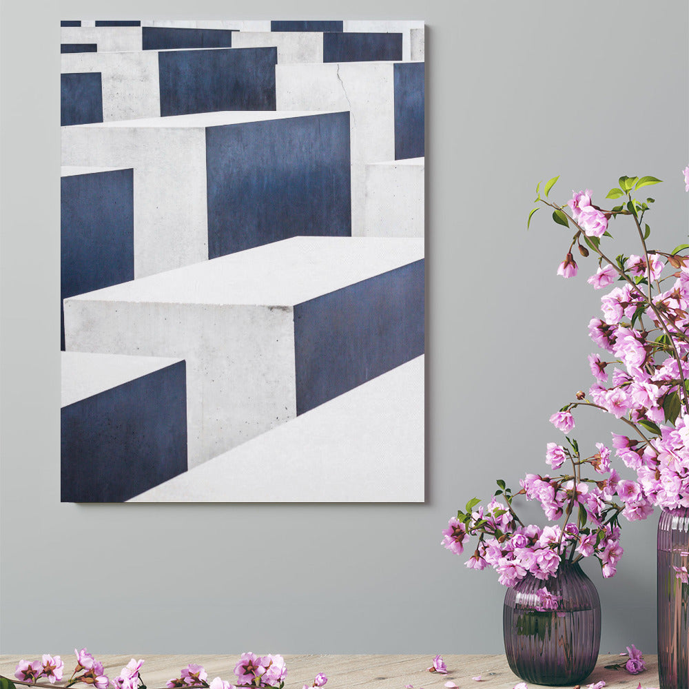 Canvas Print Multiple sizes Unframed & Framed (Vertical) -"Stepping Stones" - Premium Artwork from Concordia Style Boutique - Just $55.98! Shop now at Concordia Style Boutique