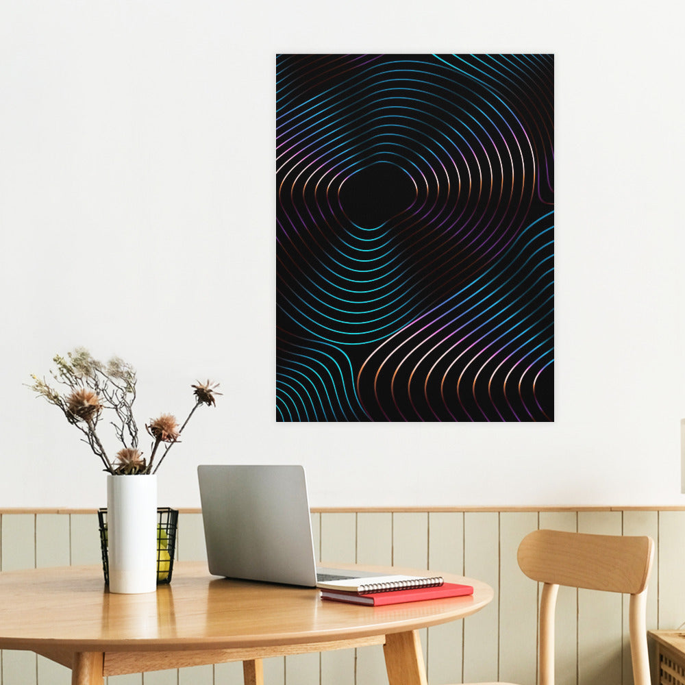 Canvas Print Multiple sizes Unframed & Framed (Vertical) - "The Records" - Premium Artwork from Concordia Style Boutique - Just $55.98! Shop now at Concordia Style Boutique
