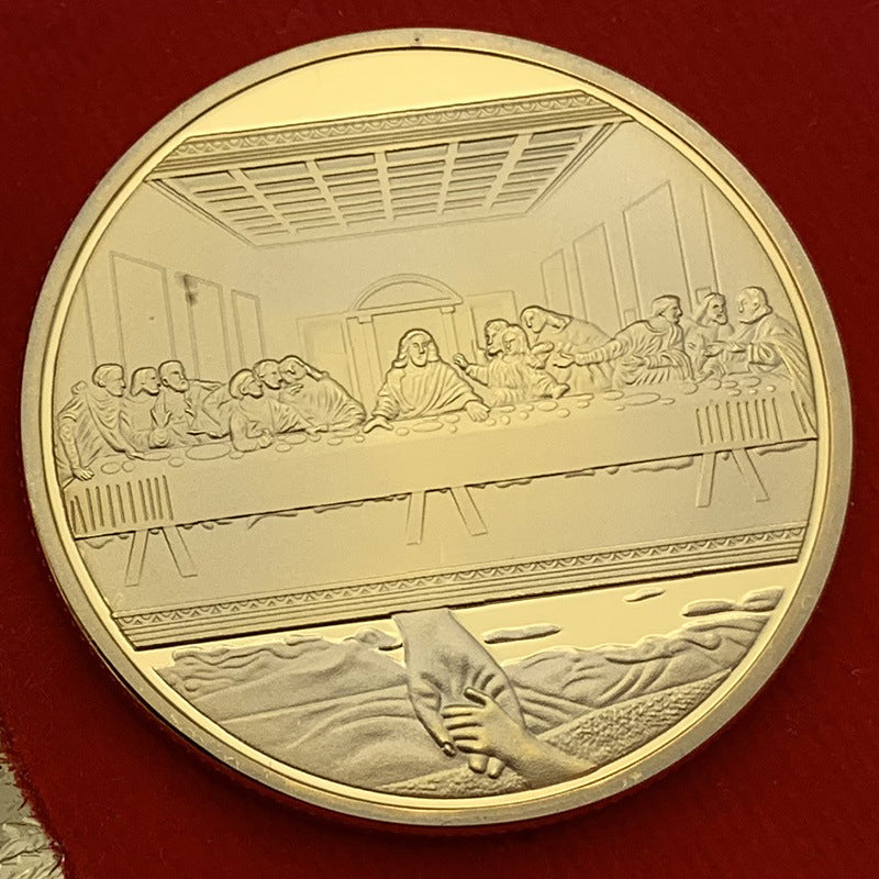 Jesus Gold Plated Commemorative Coin - Concordia Style Boutique