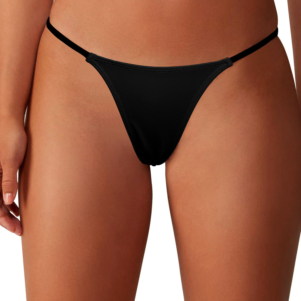 Ladies Sexy Thin Thong - "Black" - Premium Thin Thong from Concordia Style Boutique - Just $18! Shop now at Concordia Style Boutique