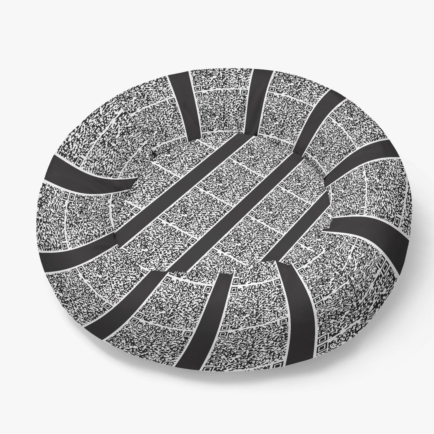 Round Pet Bed -"Scan Me" - Premium pet bed from Concordia Style Boutique - Just $25.50! Shop now at Concordia Style Boutique