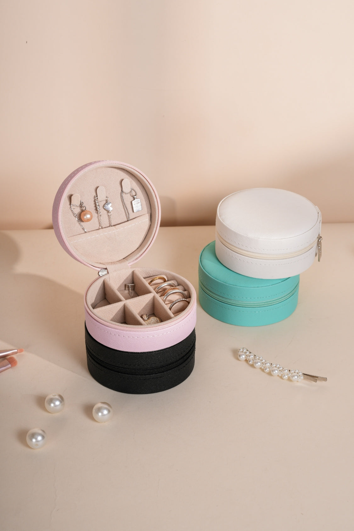 PU Leather Jewelry Storage Box - Premium Jewelry Storage Box from Concordia Style Boutique - Just $13.66! Shop now at Concordia Style Boutique