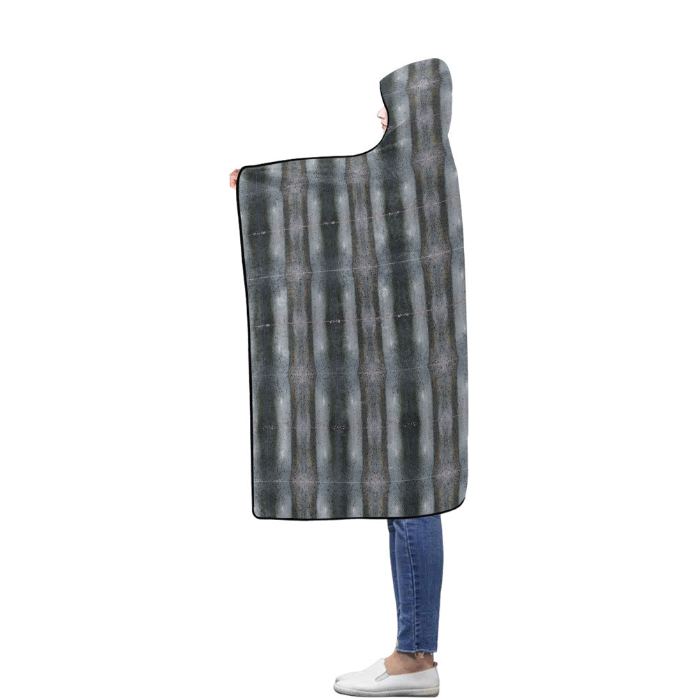 Flannel Hooded Blanket 60"x80" - "The Alien" - Premium Flannel Hooded Blanket from Concordia Style Boutique - Just $51.88! Shop now at Concordia Style Boutique