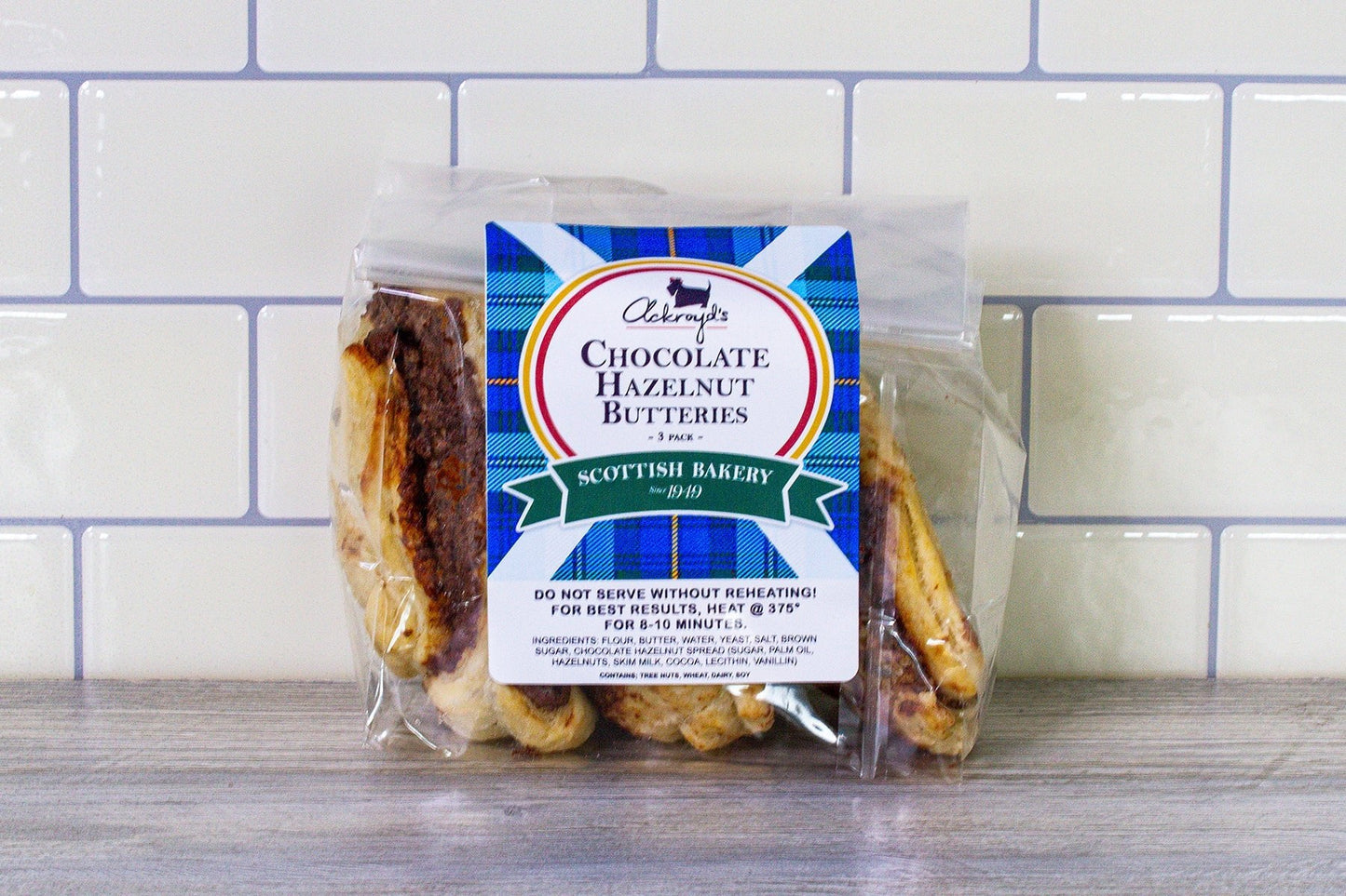 Ackroyd's Chocolate Hazelnut Aberdeen Butteries - Concordia Style Boutique