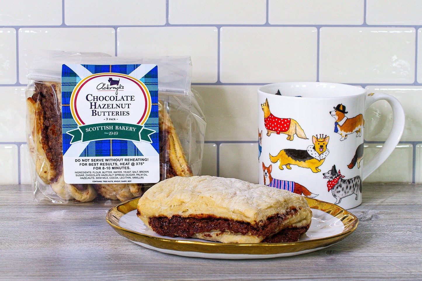 Ackroyd's Chocolate Hazelnut Aberdeen Butteries - Concordia Style Boutique