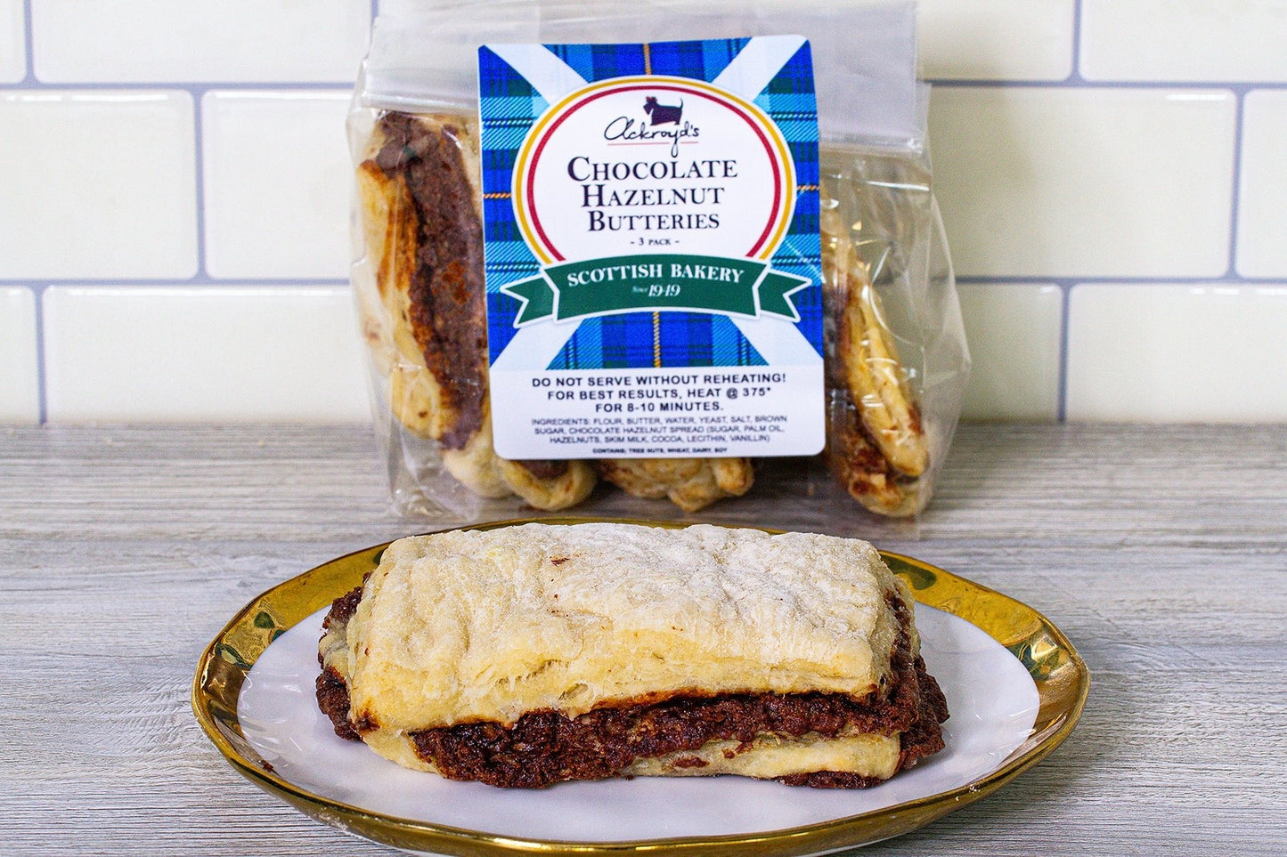 Ackroyd's Chocolate Hazelnut Aberdeen Butteries - Concordia Style Boutique