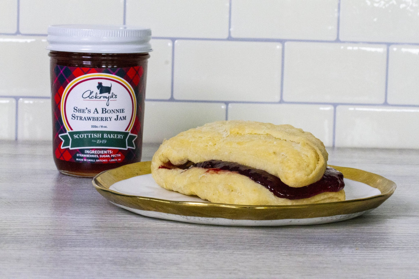 Ackroyd's Jam: She's a Bonnie Strawberry - Concordia Style Boutique