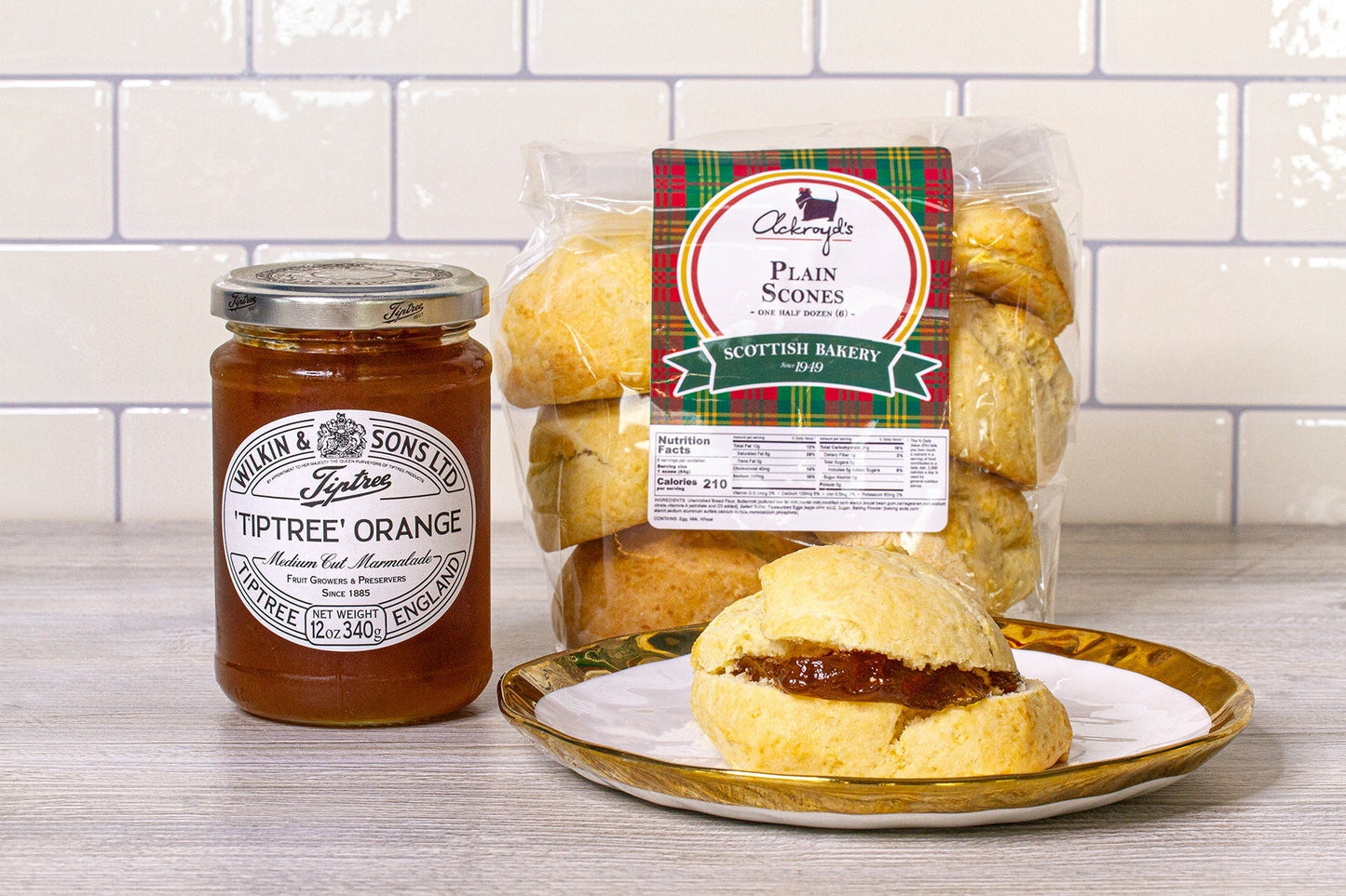 Ackroyd's Scones: Plain (6 Pack) - Concordia Style Boutique