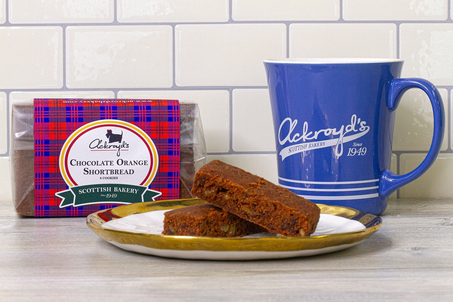 Ackroyd's Scottish Shortbread: Chocolate Orange - Concordia Style Boutique