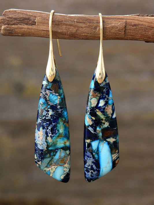 Geometrical Shape Dangle Earrings - Concordia Style Boutique