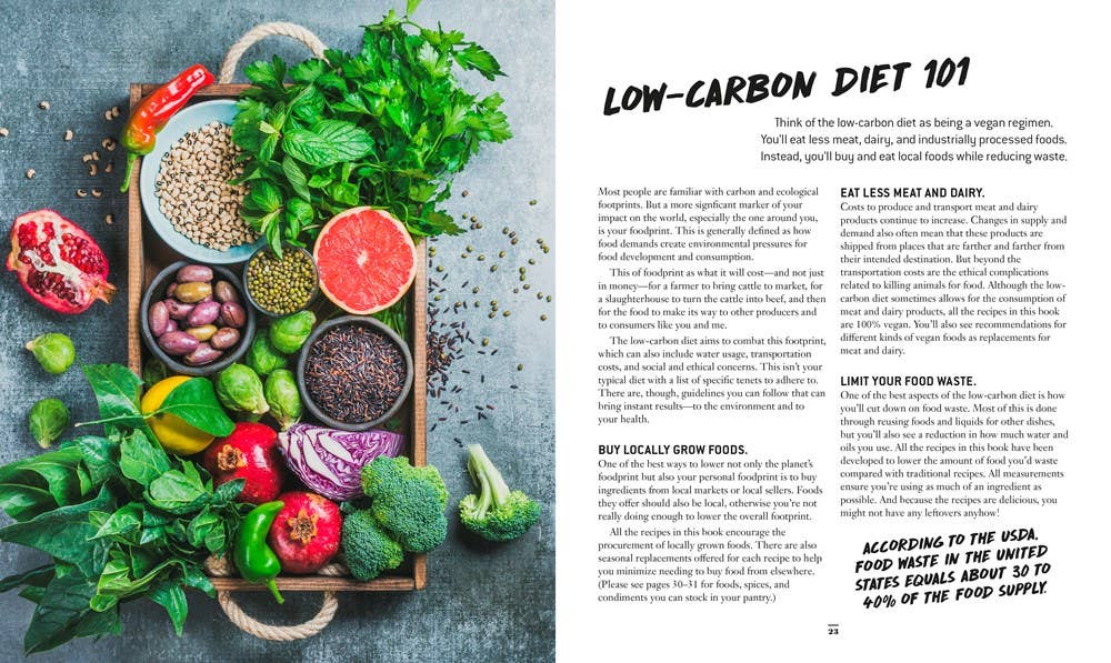 Low-Carbon Cookbook: Plant-Based Recipes for a Sustainable Future - Concordia Style Boutique
