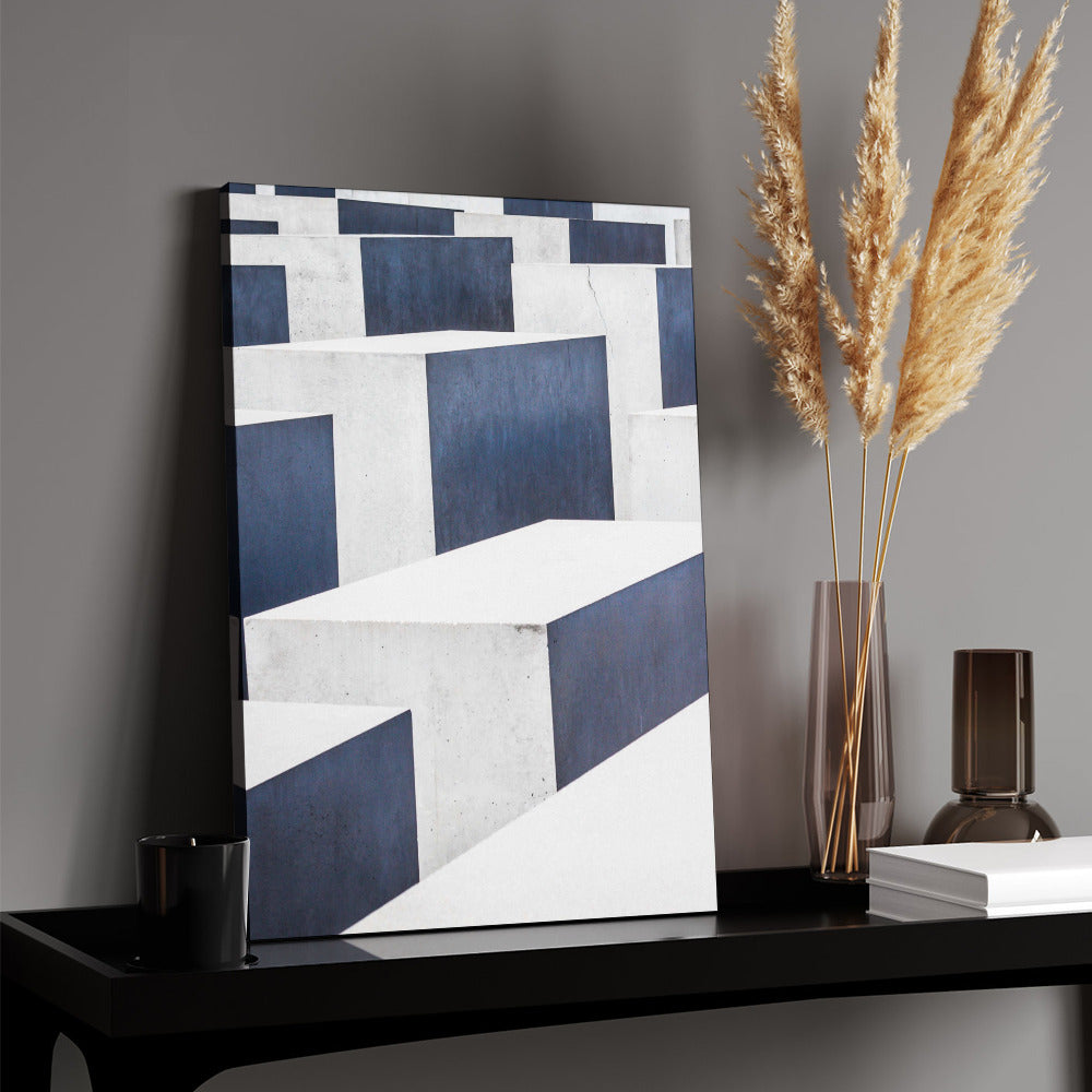 Canvas Print Multiple sizes Unframed & Framed (Vertical) -"Stepping Stones" - Premium Artwork from Concordia Style Boutique - Just $55.98! Shop now at Concordia Style Boutique