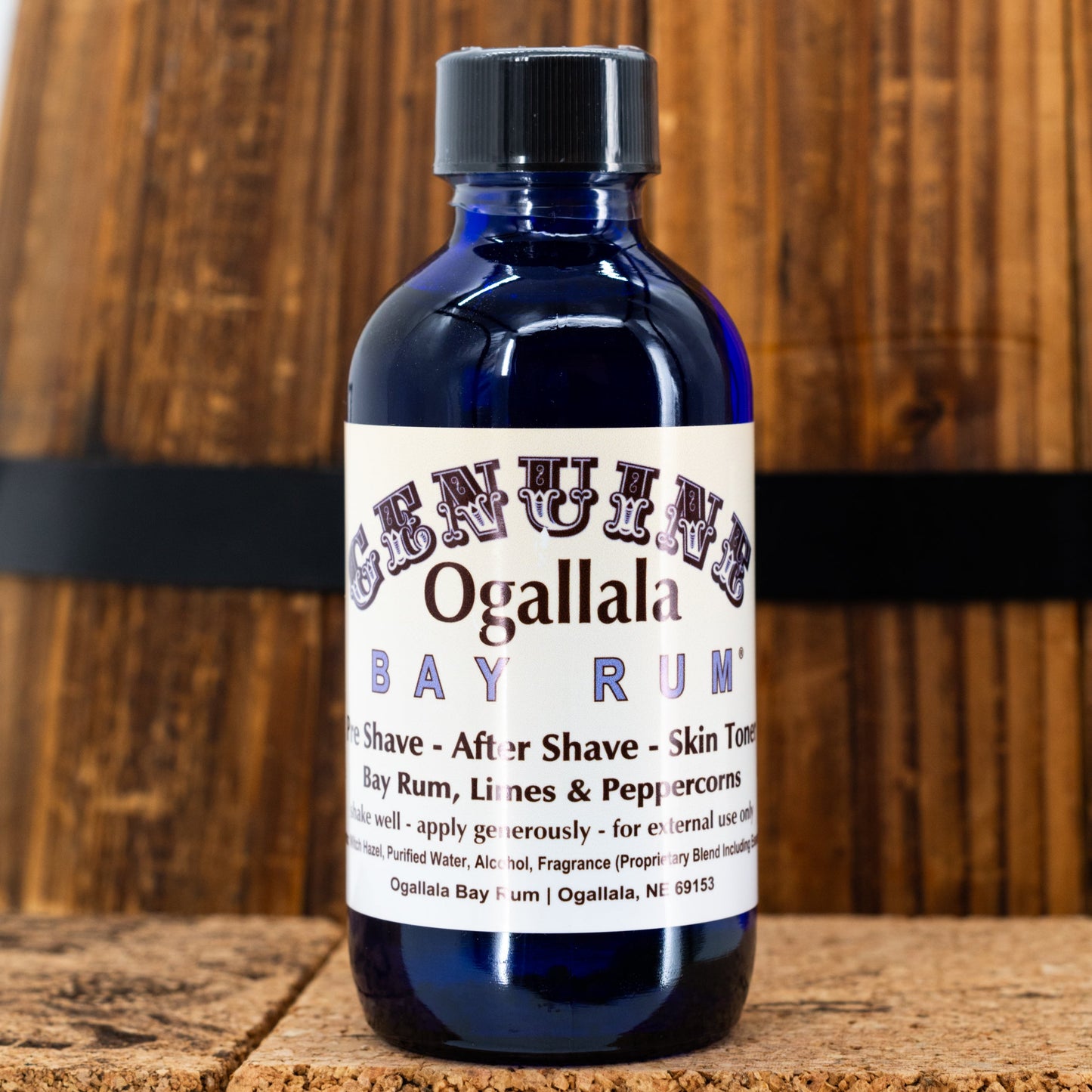 Bay Rum \With Lime & Peppercorn Scented Aftershave | Multiple Sizes | Ogallala Bay Rum - Premium Bath & Body from BuyNebraska.com - Just $13.99! Shop now at Concordia Style Boutique