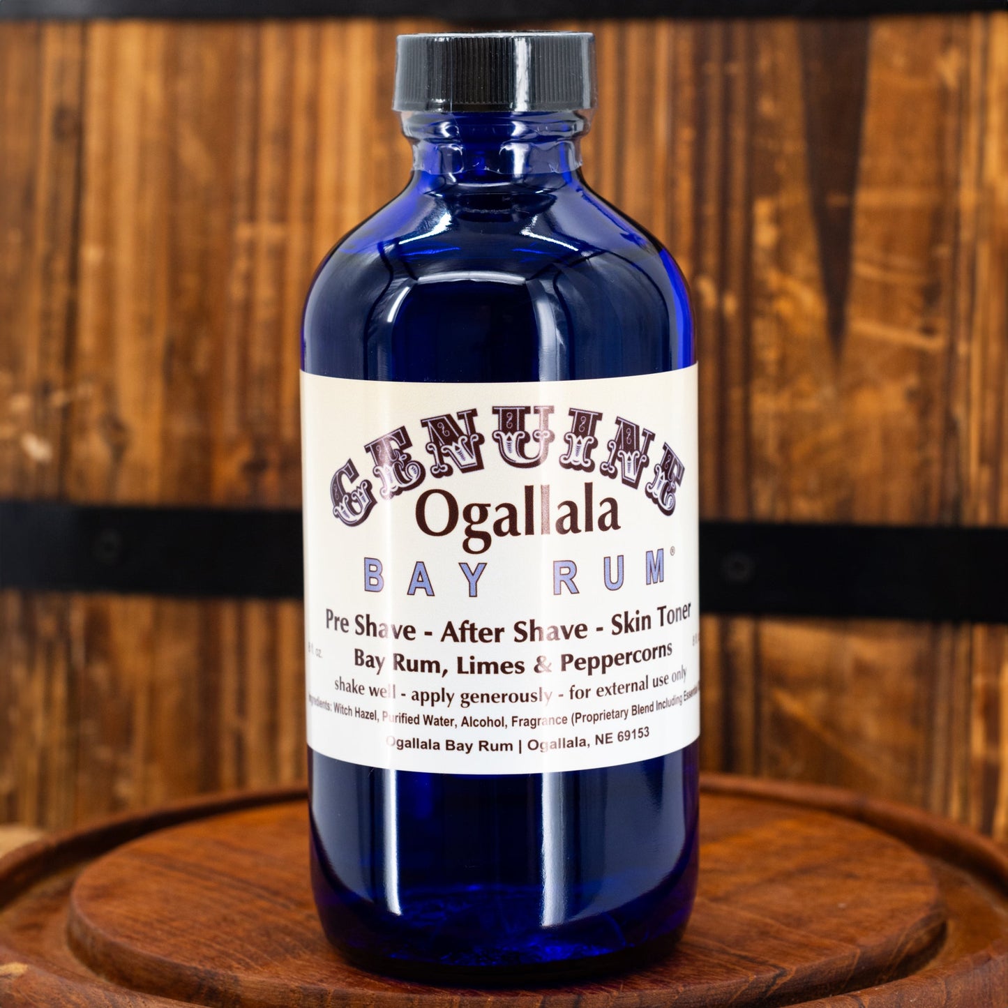 Bay Rum \With Lime & Peppercorn Scented Aftershave | Multiple Sizes | Ogallala Bay Rum - Premium Bath & Body from BuyNebraska.com - Just $13.99! Shop now at Concordia Style Boutique