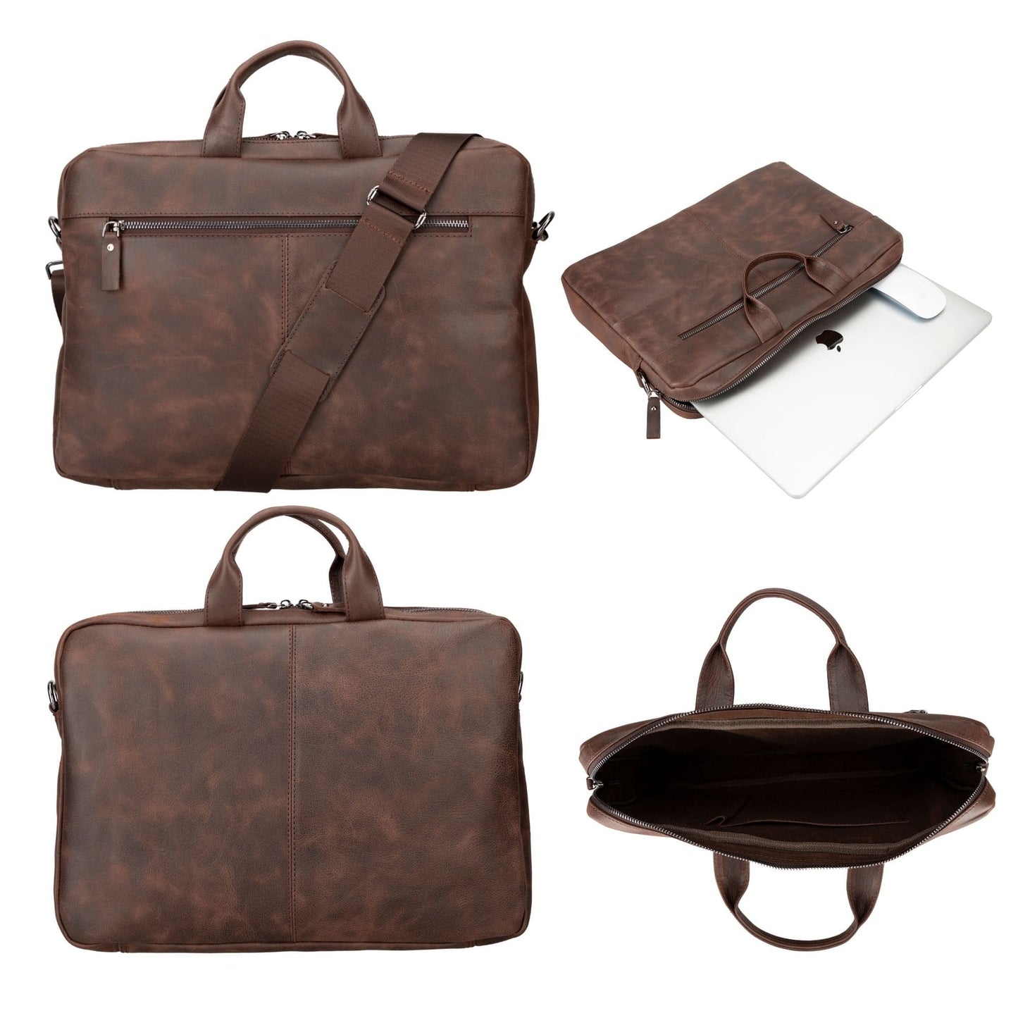 Afton MacBook Leather Sleeve and Bag - Concordia Style Boutique