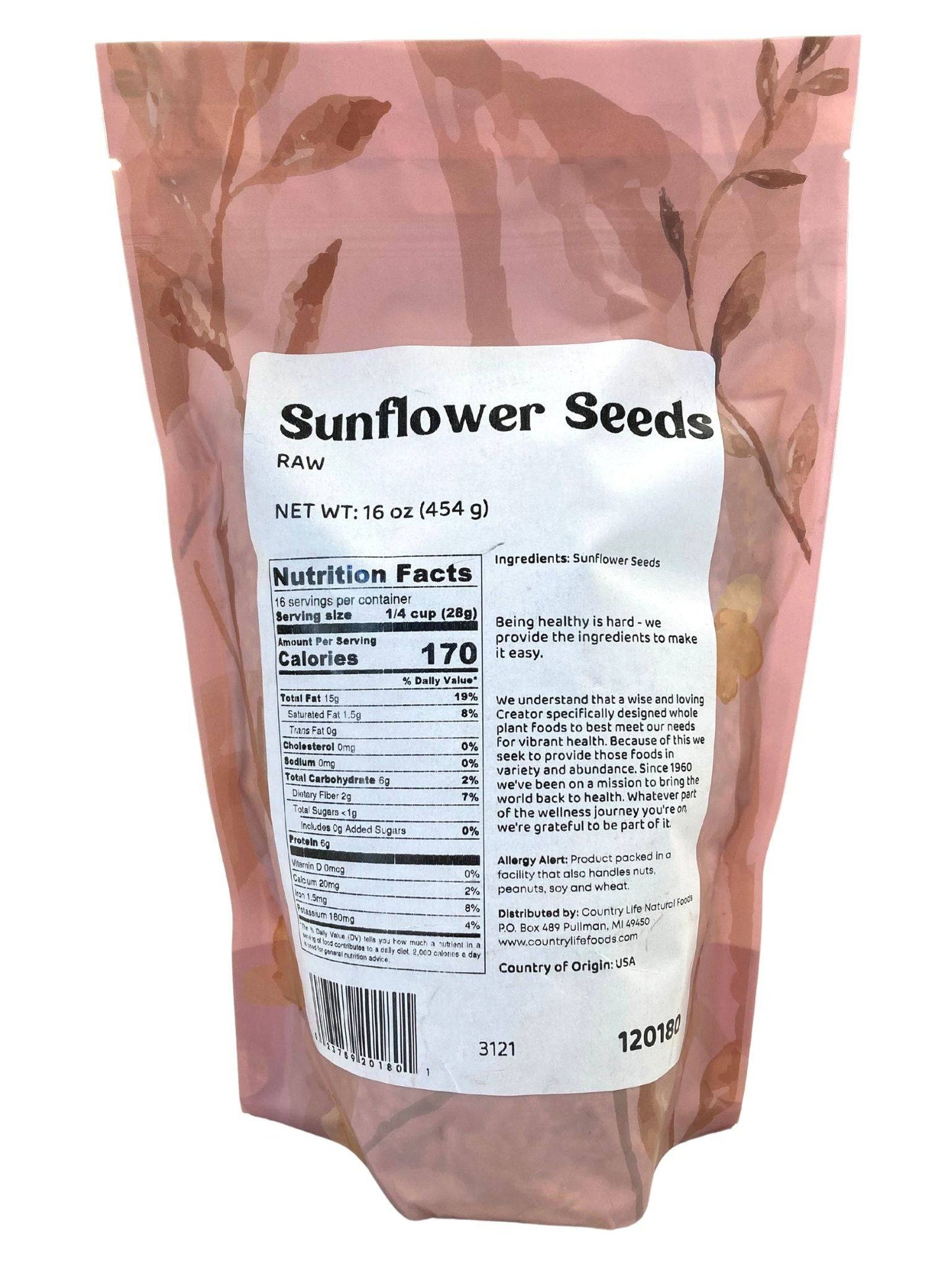 Sunflower Seeds, Raw - Concordia Style Boutique