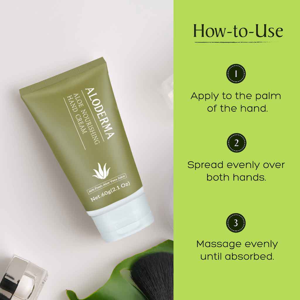 ALODERMA Aloe Nourishing Hand Cream - Concordia Style Boutique