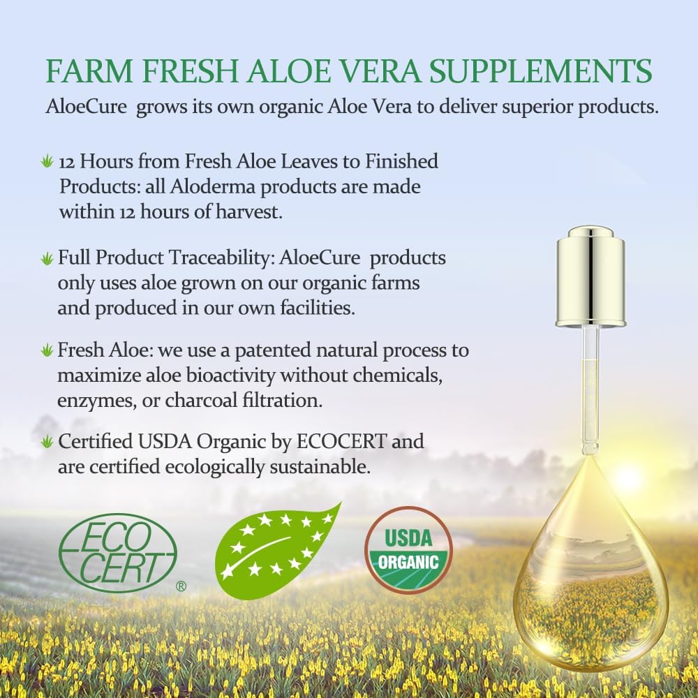 AloeCure Advanced Formula Aloe Capsules - Concordia Style Boutique