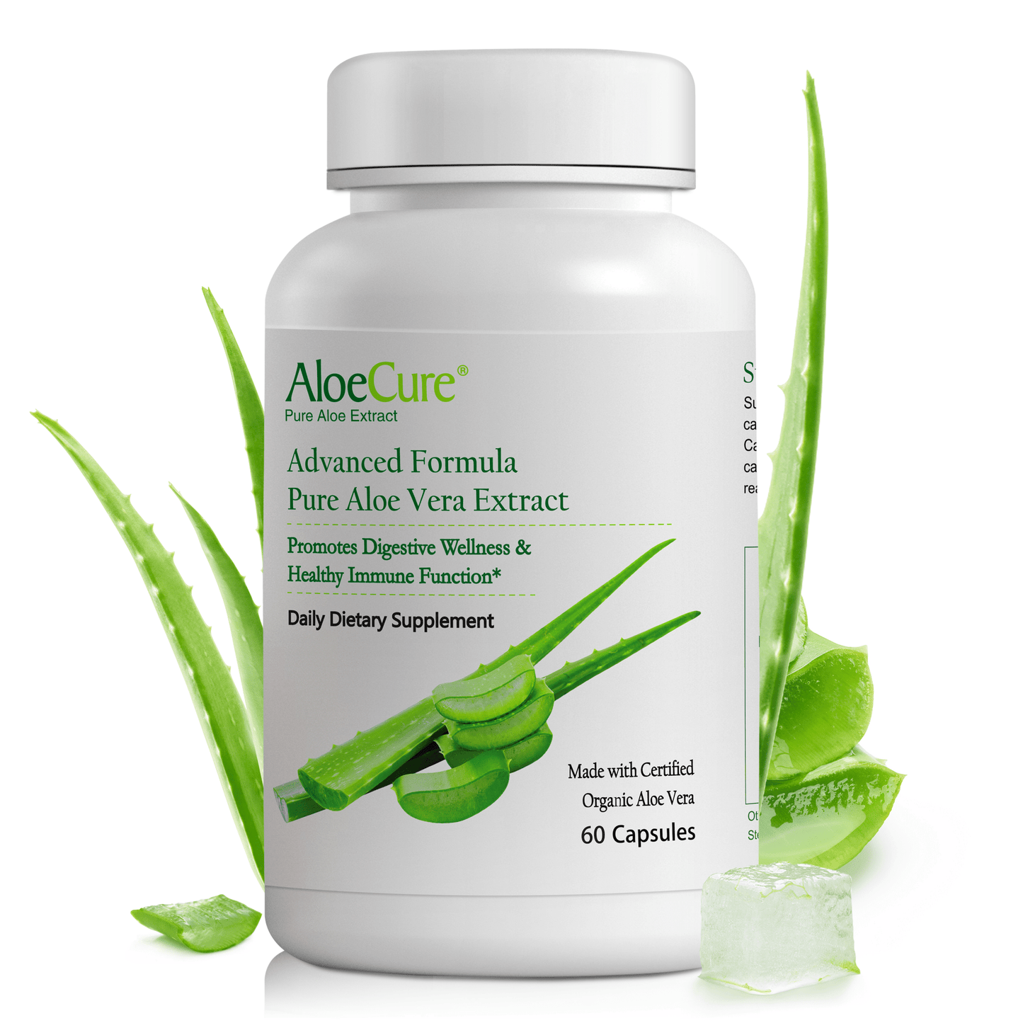 AloeCure Advanced Formula Aloe Capsules - Concordia Style Boutique