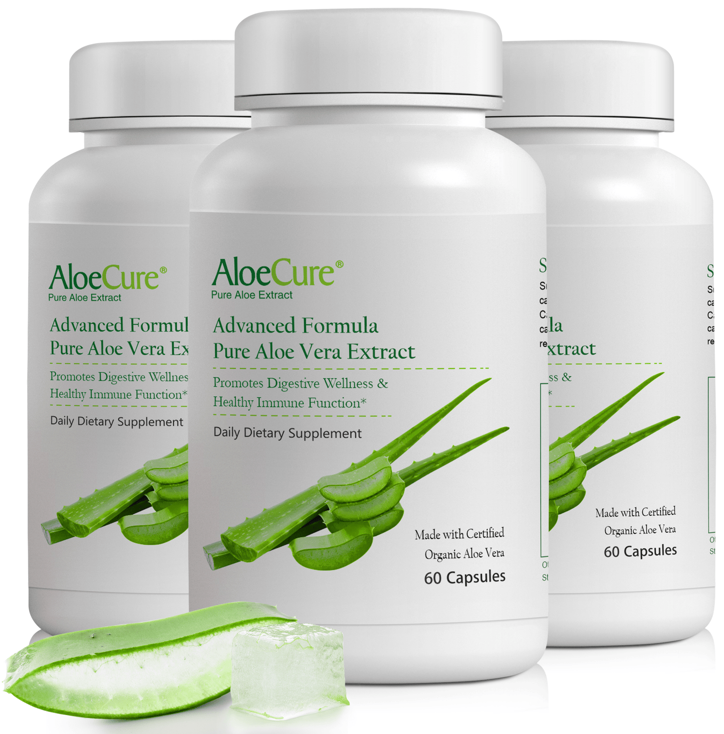 AloeCure Advanced Formula Aloe Capsules - Concordia Style Boutique
