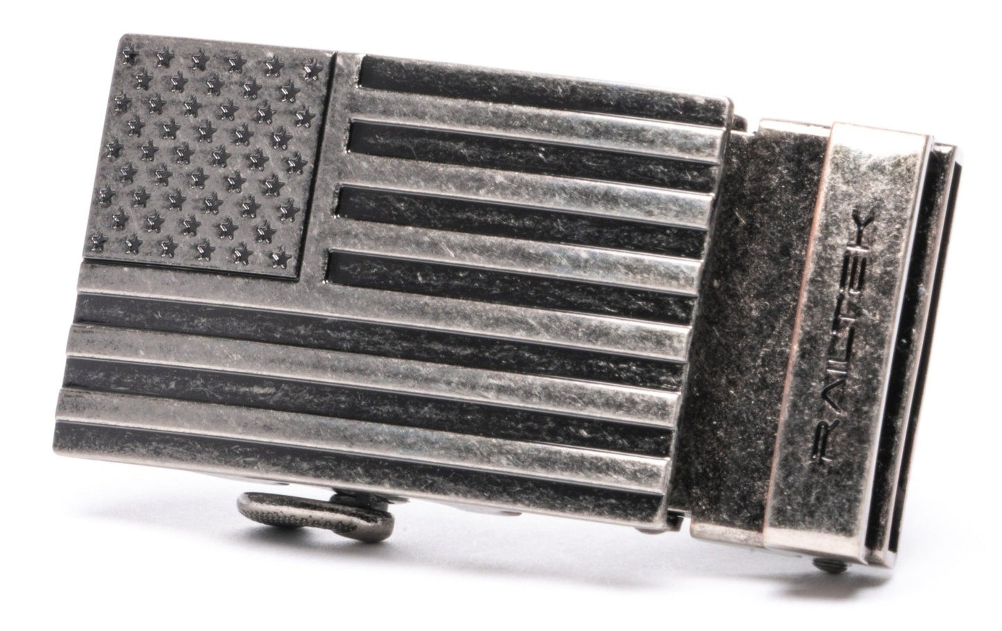 American Flag Railtek™ Belt Buckle - Concordia Style Boutique
