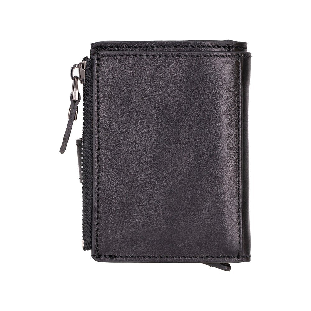 Andalusia Genuine Leather Pop-Up Cardholder with RFID Protection - Concordia Style Boutique