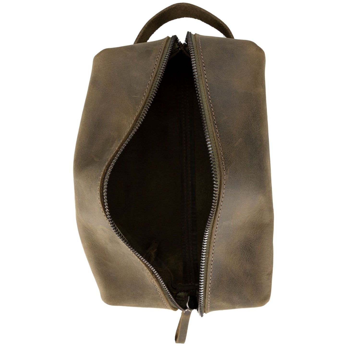 Oswego Men's Leather Dopp Kit & Small Travel Handbag - Concordia Style Boutique