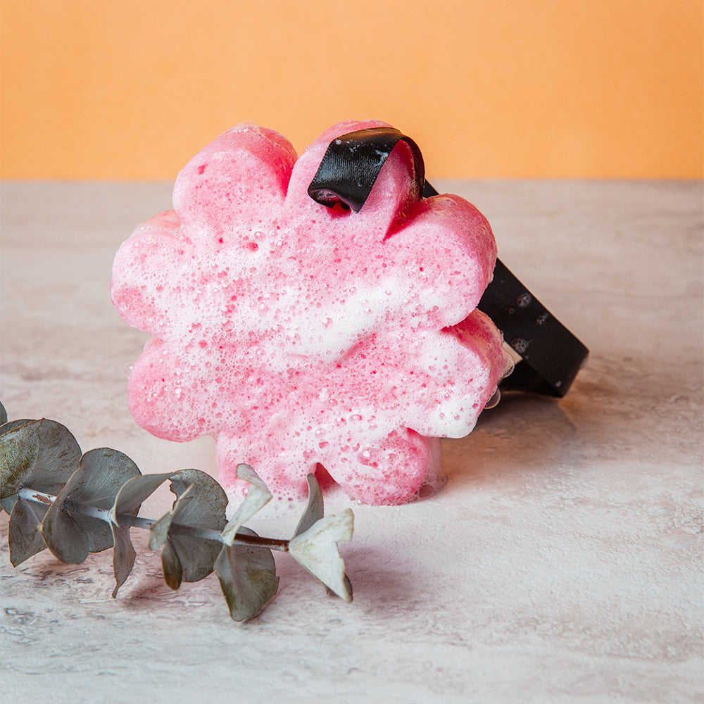 Bulgarian Rose | Wild Flower Bath Sponge - Concordia Style Boutique