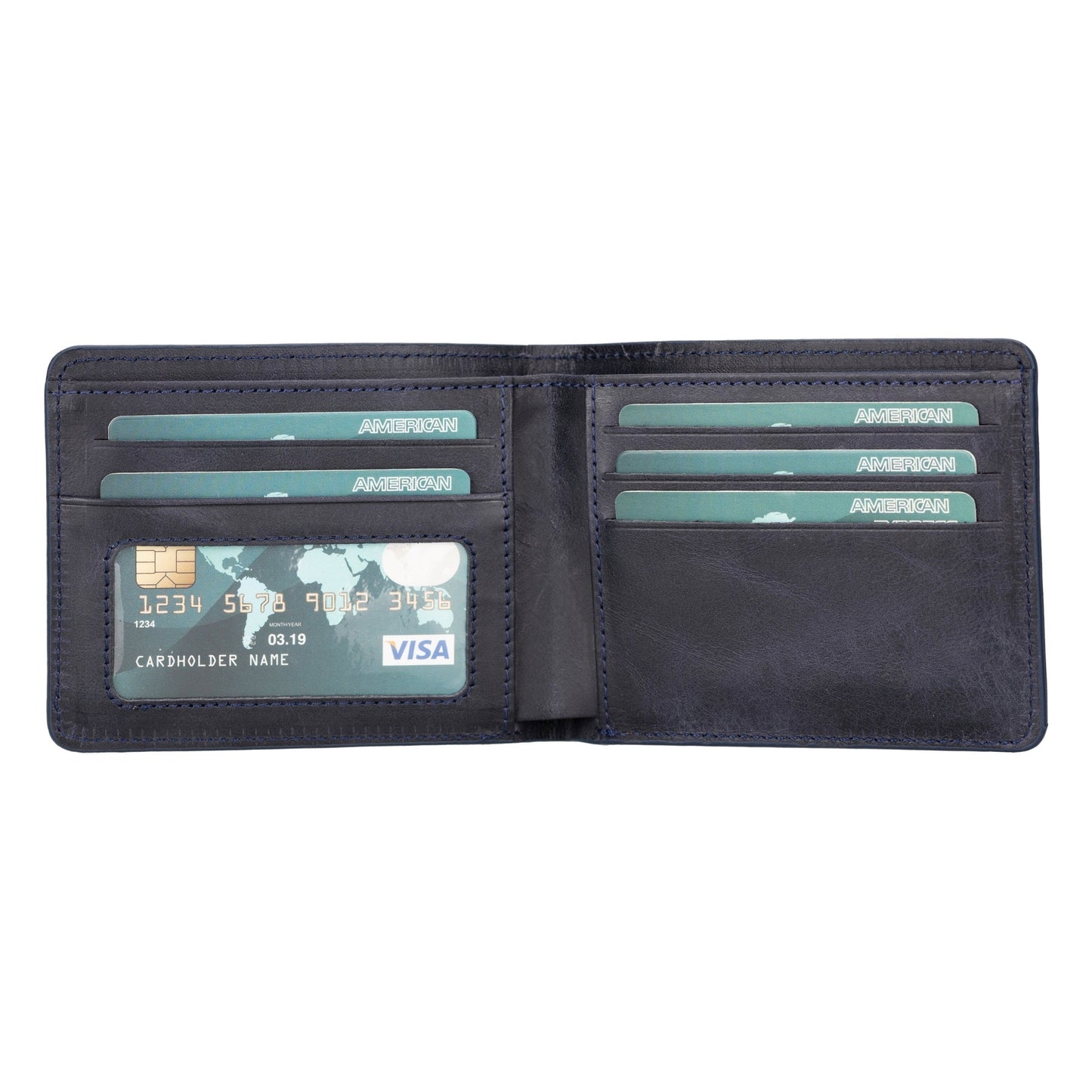 Arvada Handmade Bifold Leather Men Wallet - Concordia Style Boutique