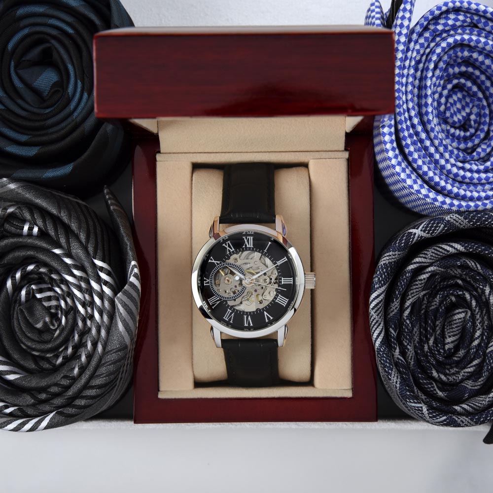 Openwork Watch - "Our Time is Short" AKA "Running out of Time" - Premium Watches from Concordia Style Boutique - Just $92.23! Shop now at Concordia Style Boutique