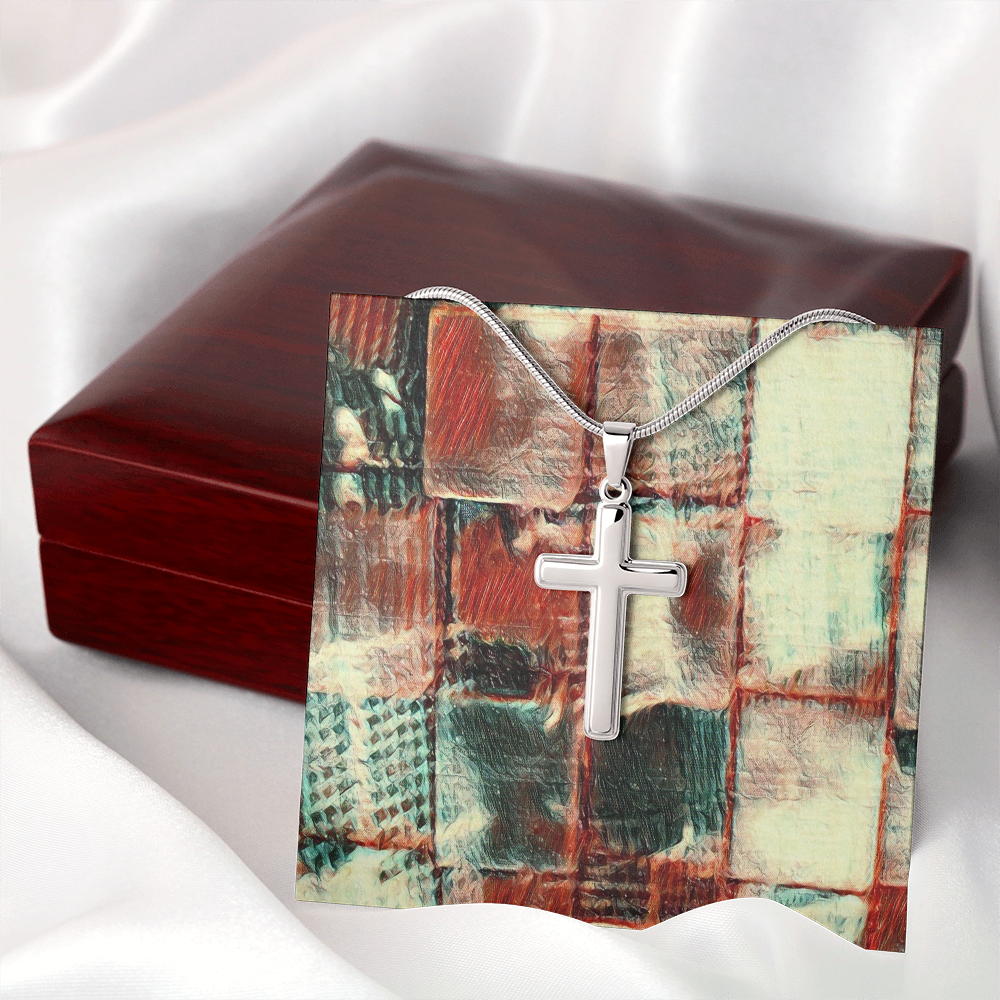 Artisan Cross Necklace - Concordia Style Boutique