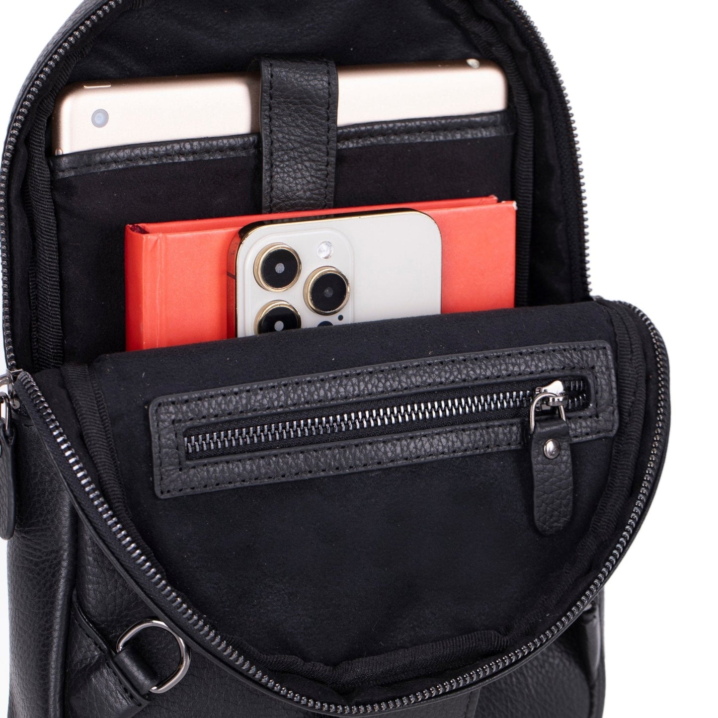 Athens Unisex Leather Cross Bag - Concordia Style Boutique